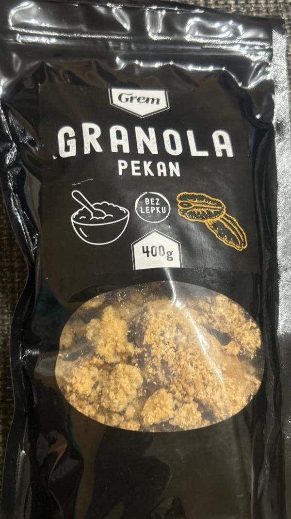 Fotografie - Granola pekan bez lepku Grem