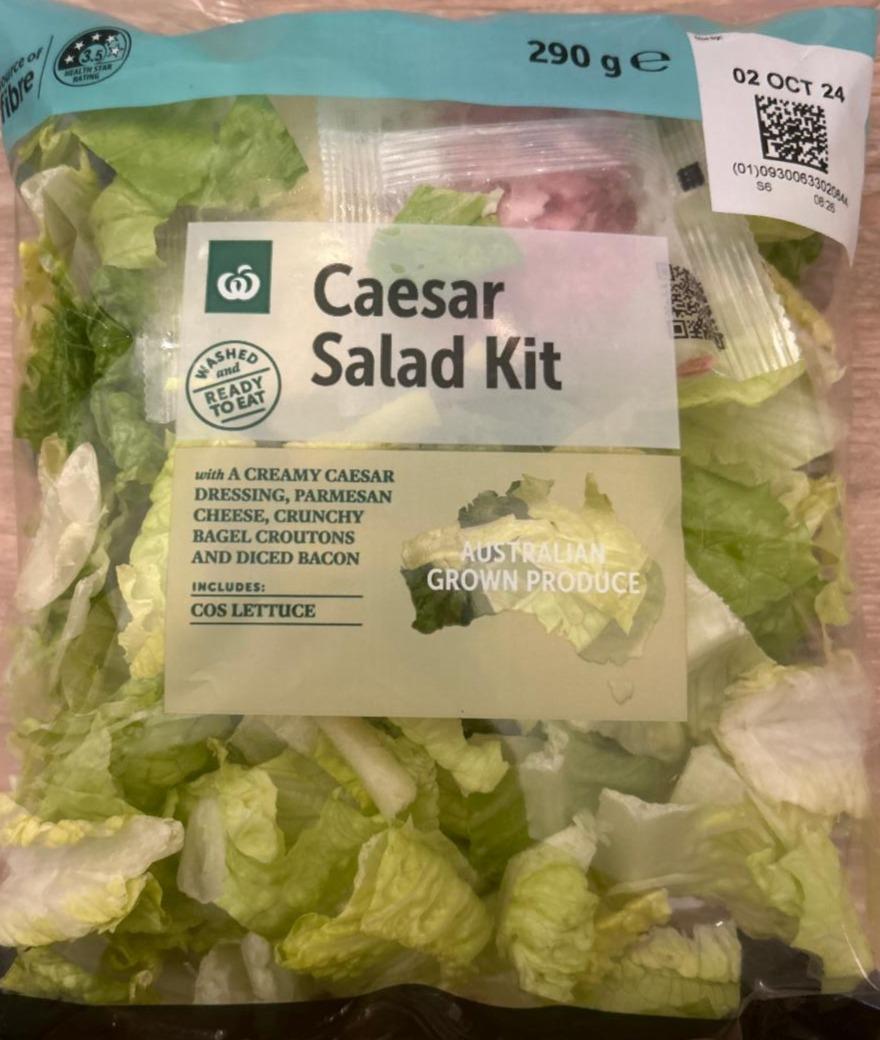 Fotografie - Caesar salad kit Woolworths