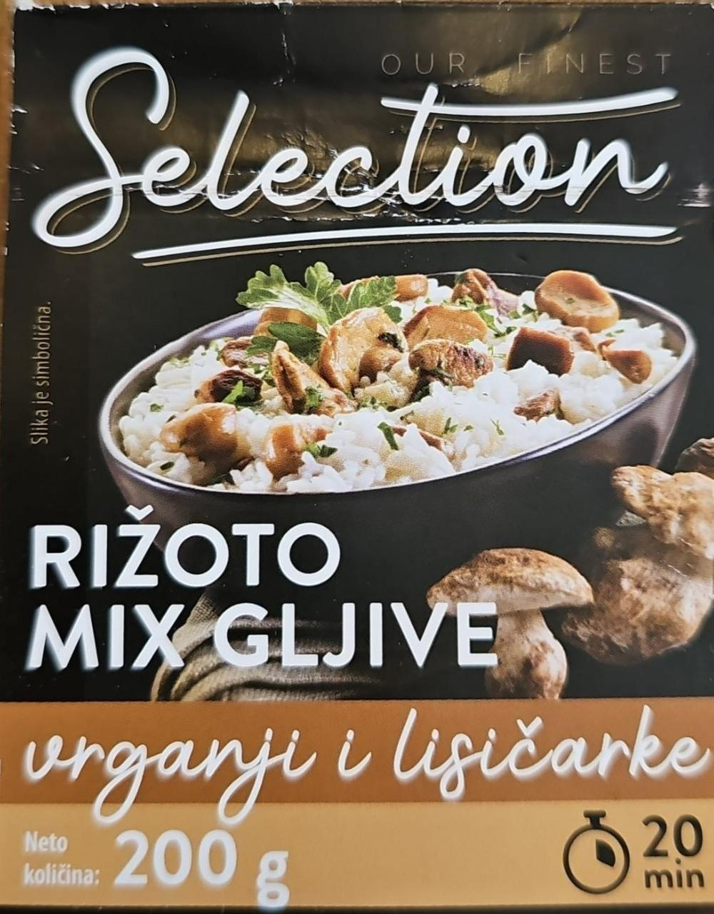 Fotografie - Rižoto mix gljive vrganji i lisisčarke Selection