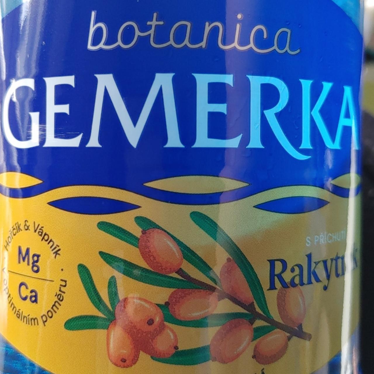 Fotografie - Gemerka s příchutí rakytník Botanica