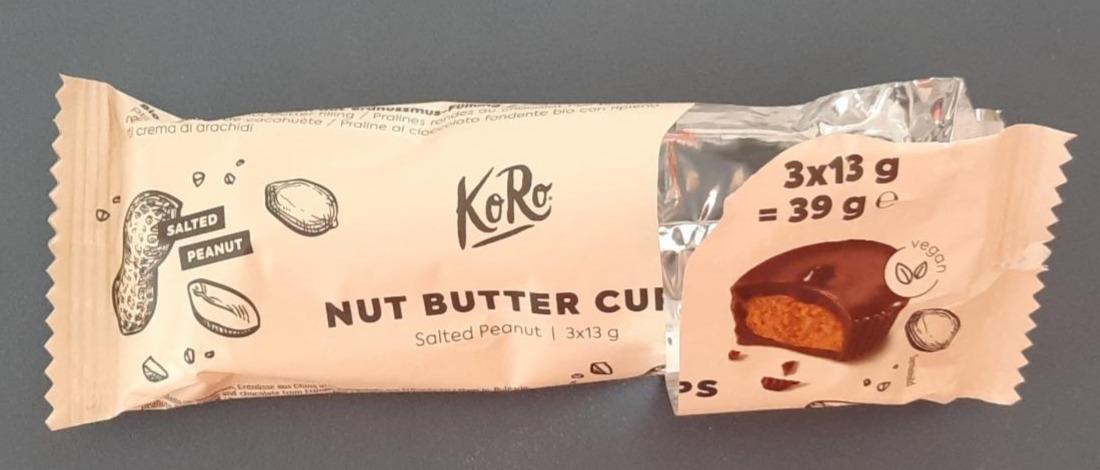 Fotografie - Nut butter cups salted peanut KoRo