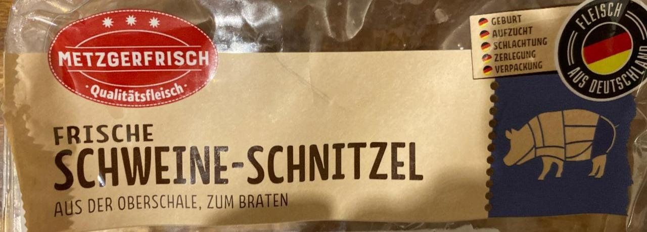 - Oberschale kJ hodnoty aus der a nutriční Frische Metzgerfrisch kalorie, Schweine-Schnitzel