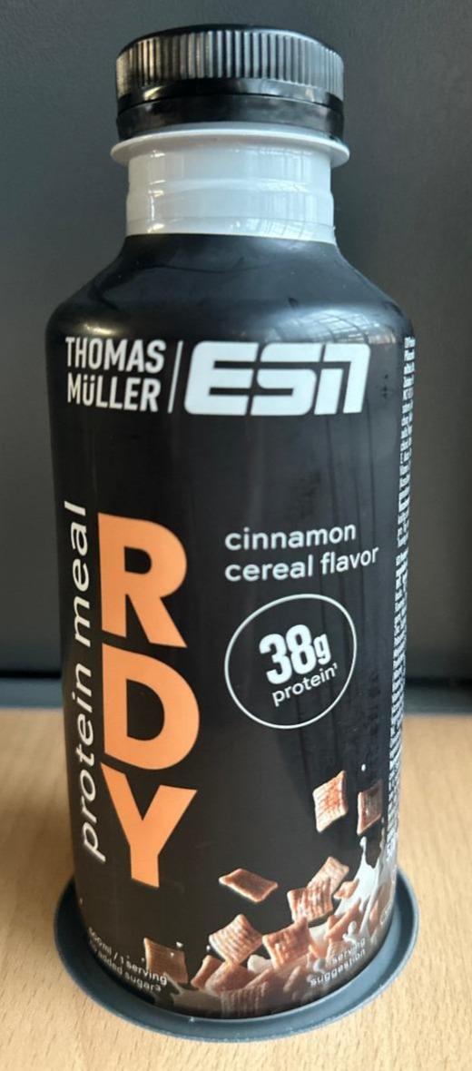 Fotografie - Protein meal RDY cinnamon cereal flavor ESN