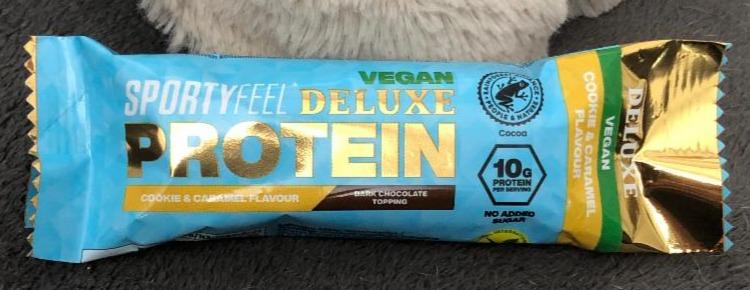Fotografie - Deluxe protein cookie & caramel Sportyfeel