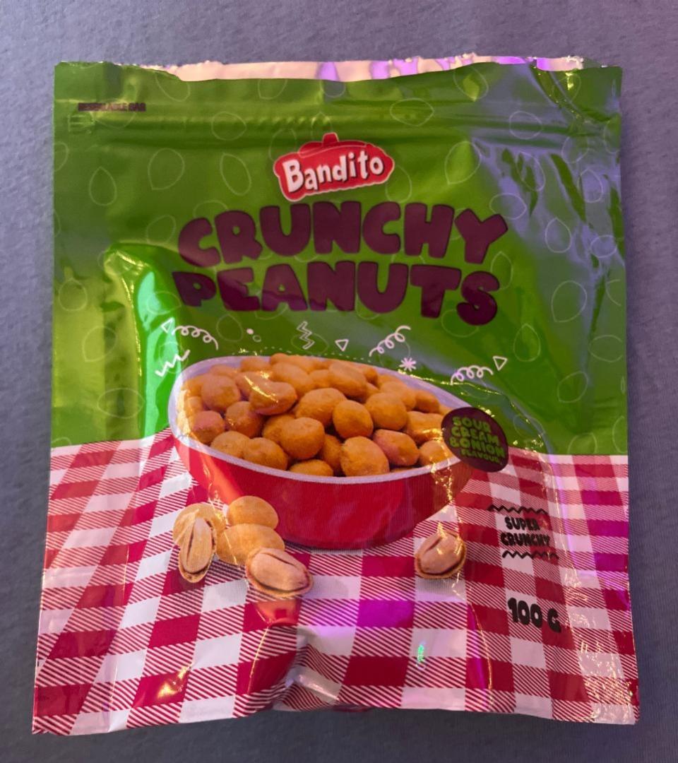 Fotografie - Crunchy peanuts sour cream & onion flavour Bandito