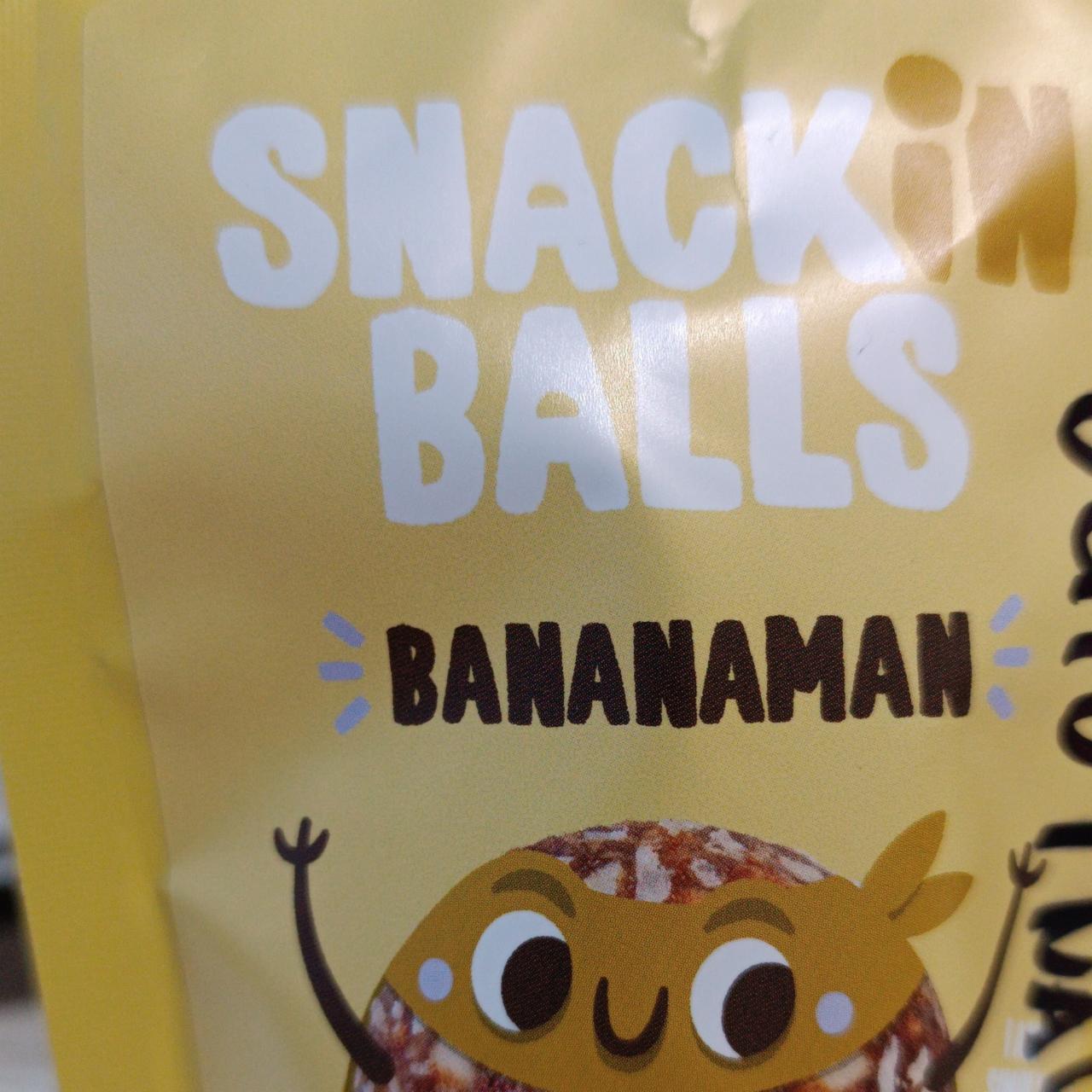 Fotografie - Bananaman Snackin Balls