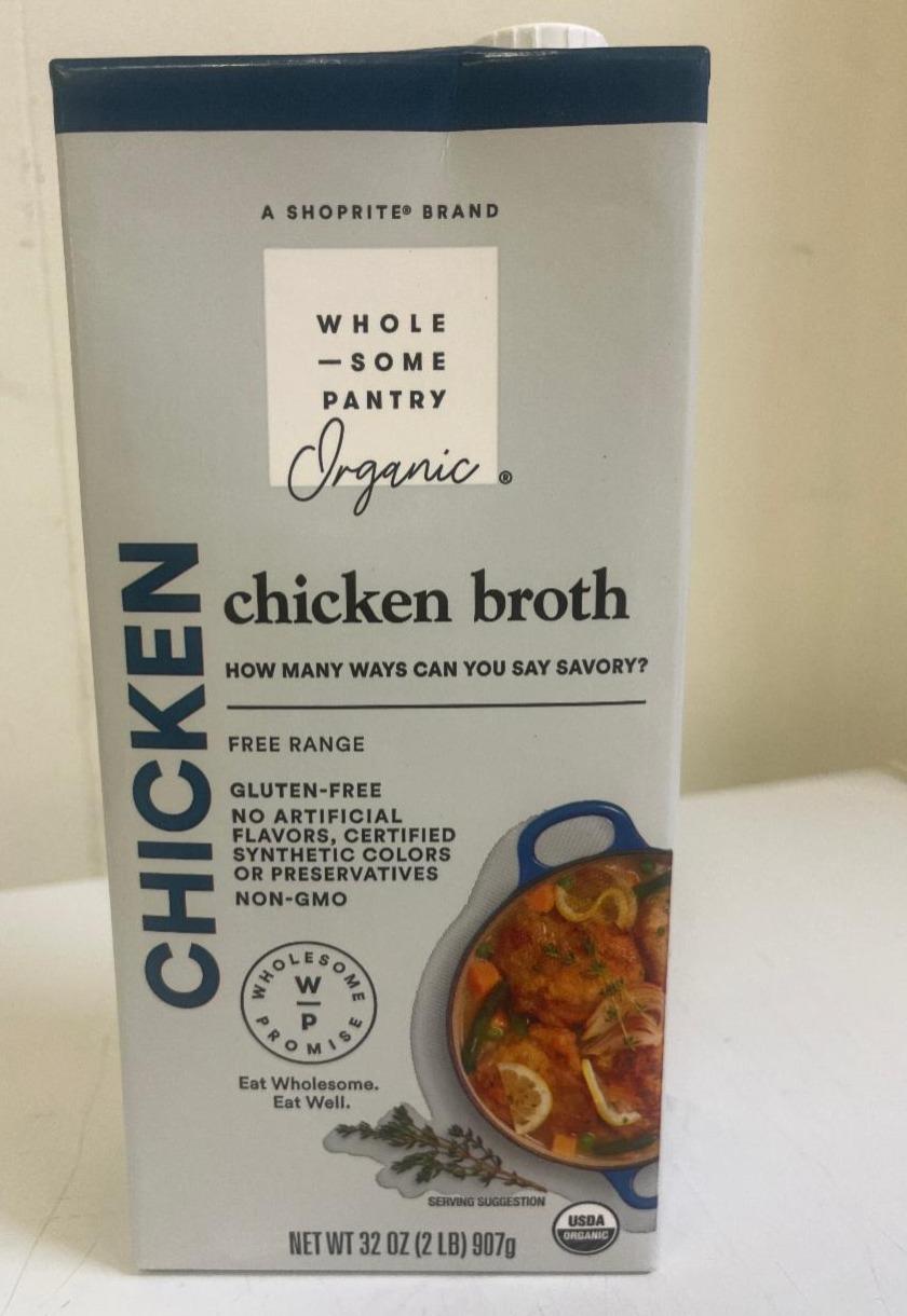 Fotografie - Chicken broth Wholesome Pantry Organic