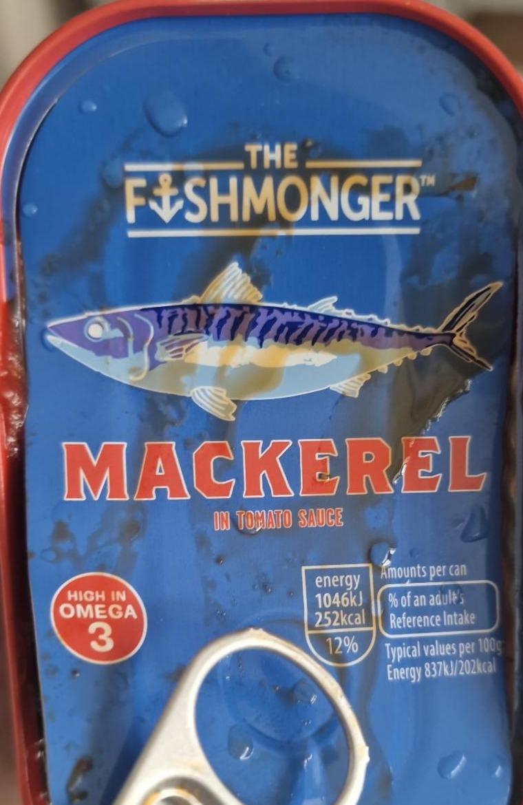 Fotografie - Mackerel in tomato sauce The fishmonger