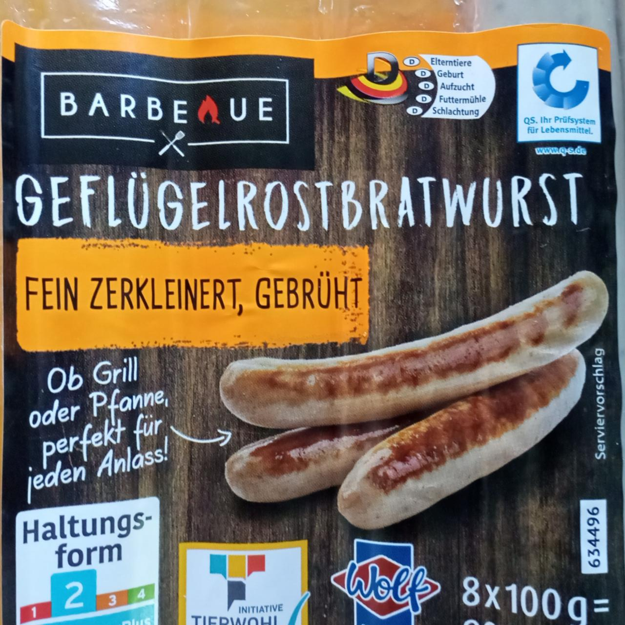 Fotografie - Geflügelrostbratwurst Barbeque