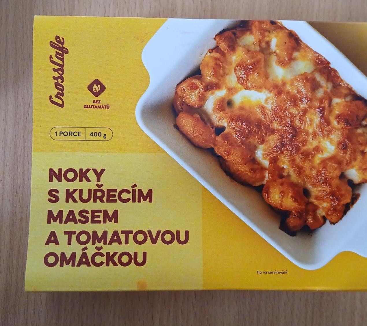 Fotografie - Noky s kuřecím masem a tomatovou omáčkou CrossCafe