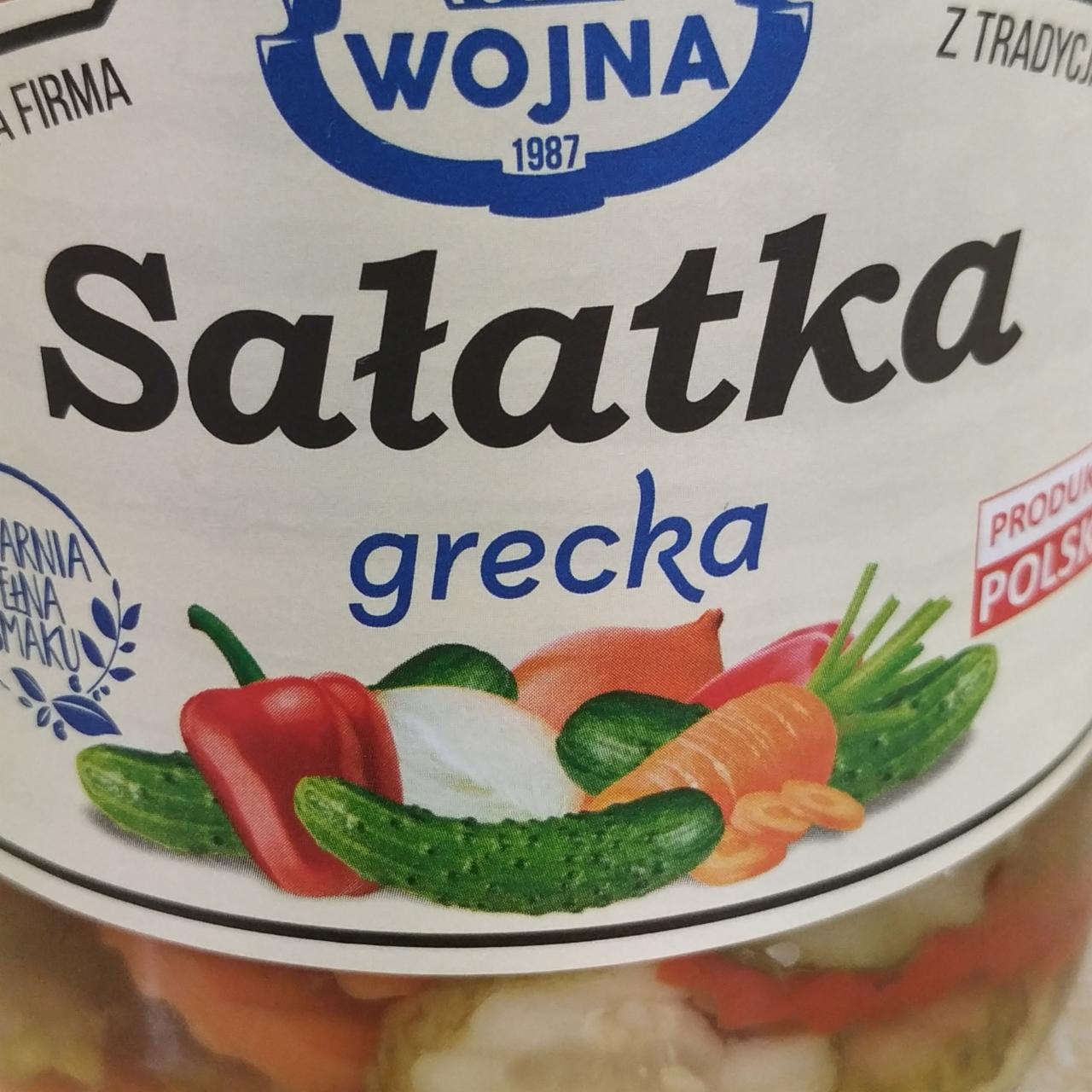 Fotografie - Salatka grecka Wojna