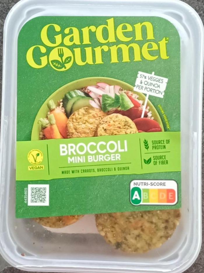 Fotografie - Broccoli Mini Burger nGarden Gourmet