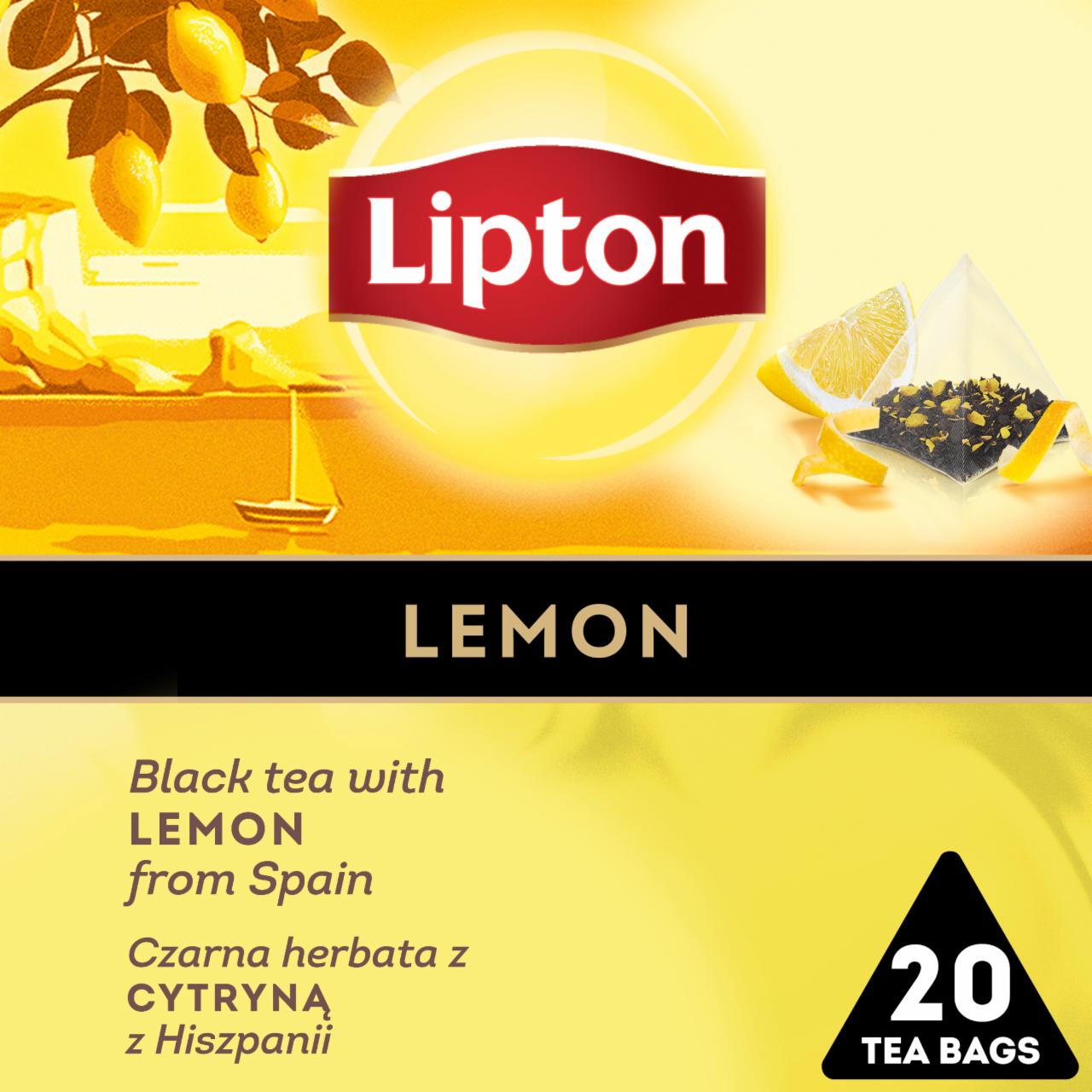 Fotografie - Yellow Label Tea, černý čaj Lipton