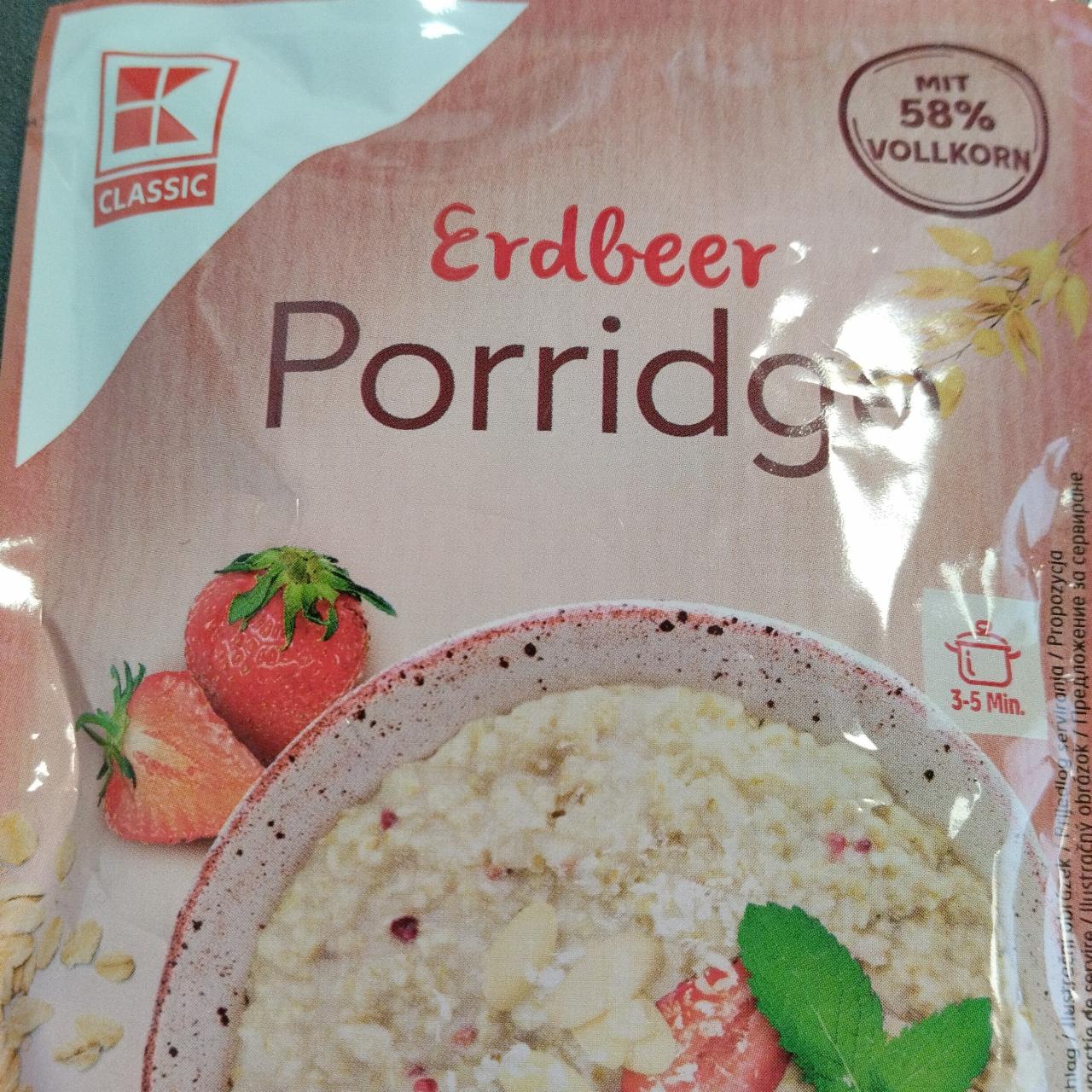 Fotografie - Erdbeer porridge K-classic