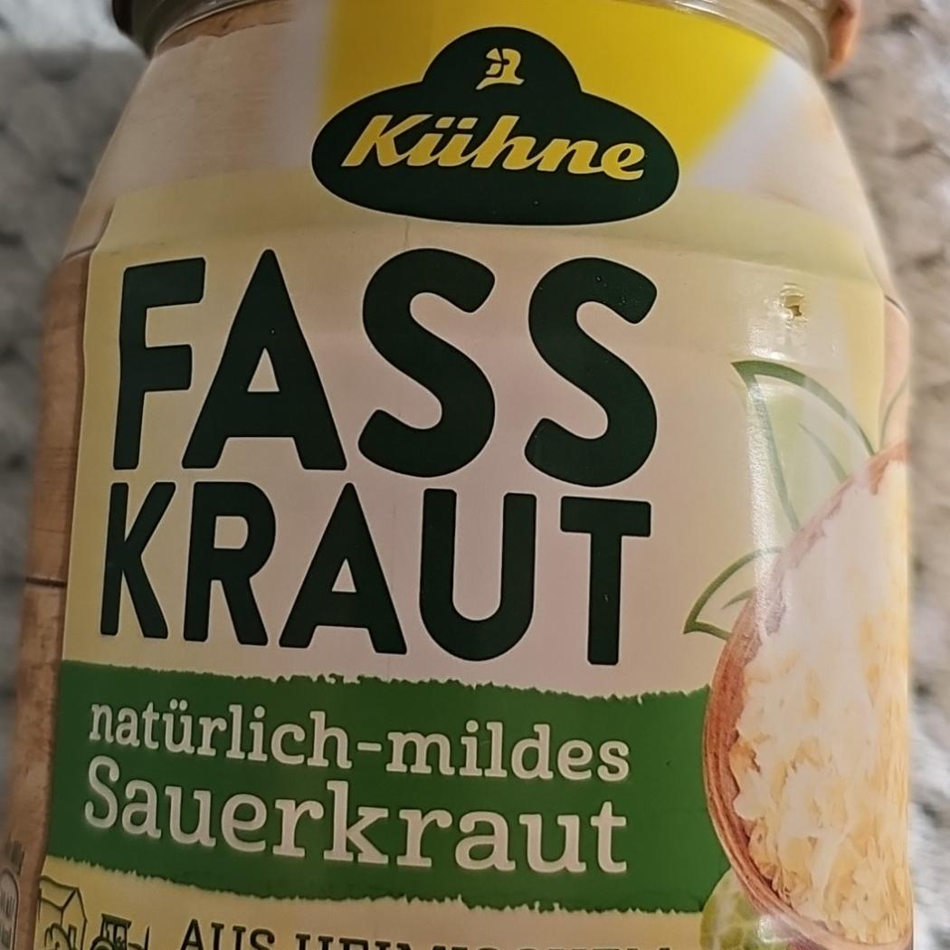 Fotografie - Fasskraut natürlich-mildes sauerkraut Kühne
