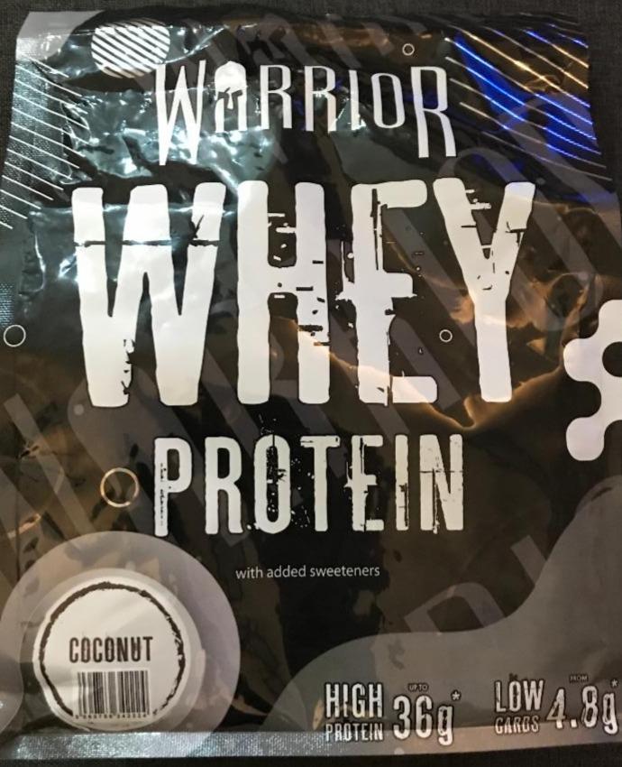 Fotografie - Whey protein coconut Warrior