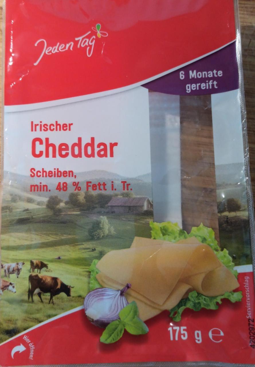 Fotografie - Irischer cheddar min. 48 % fett Jeden Tag