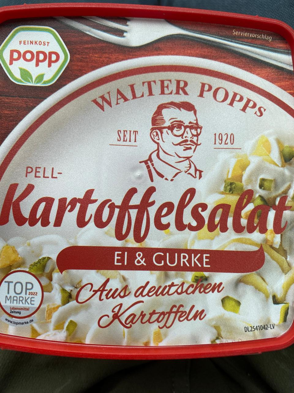 Fotografie - Kartoffelsalat ei & gurke Feinkost popp