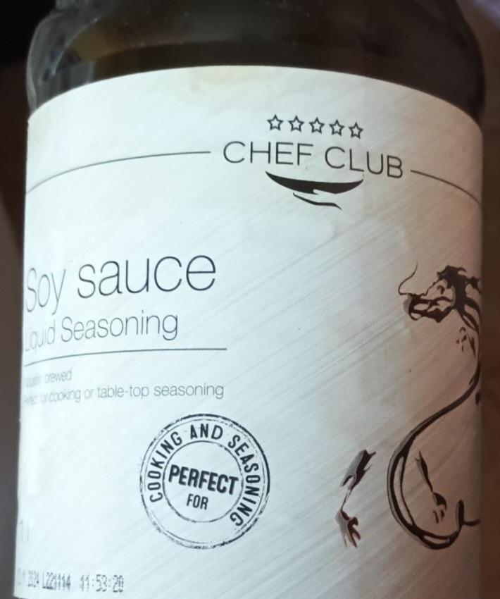 Fotografie - Soy sauce liquid seasoning Chef Club