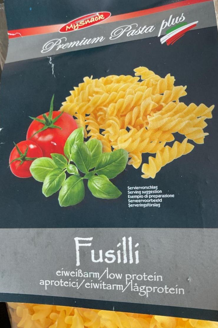 Fotografie - Premium pasta plus fusilli MySnack