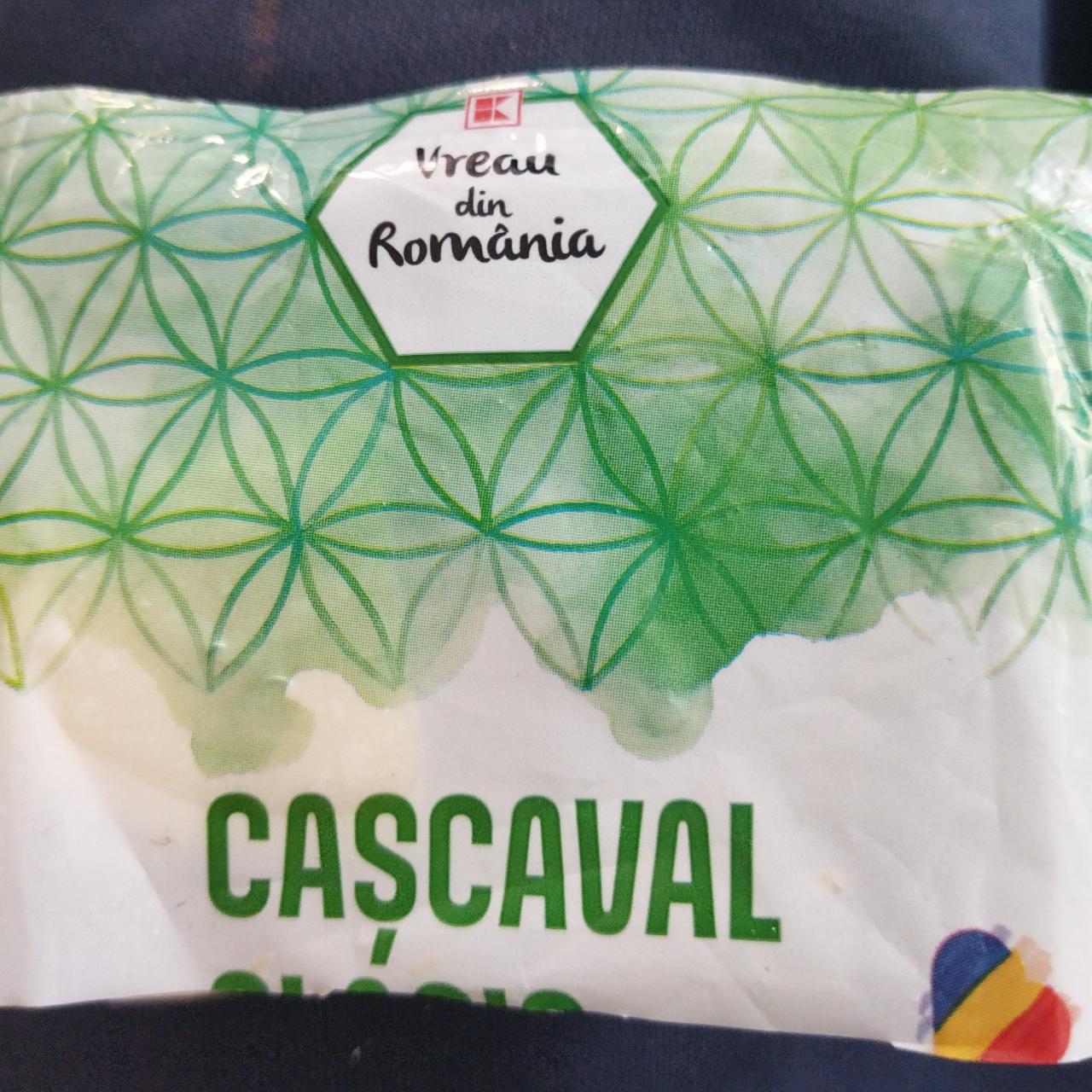 Fotografie - Cașcaval clasic Vreau din România Kaufland