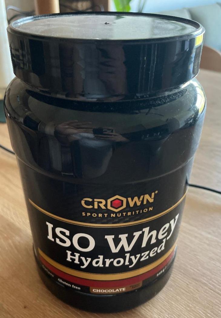 Fotografie - ISO whey hydrolyzed chocolate Crown sport nutrition