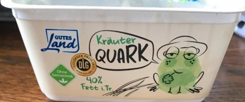Fotografie - Kräuter quark 40% fett Gutes Land