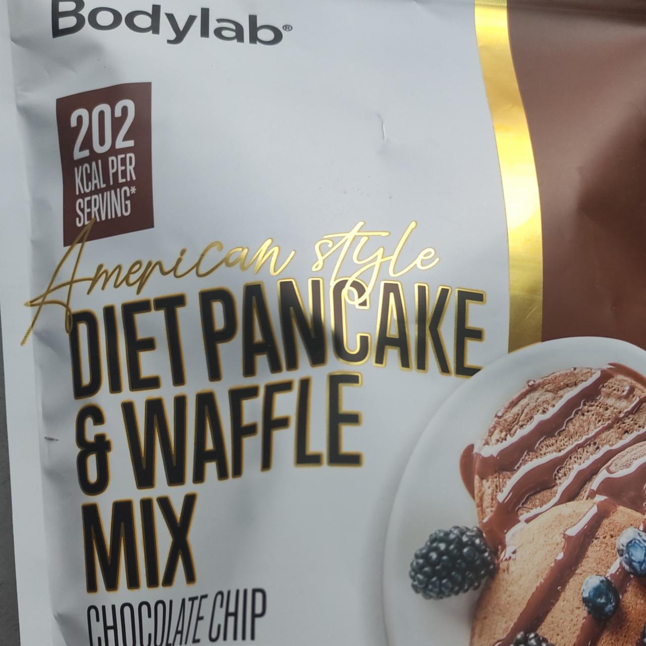 Fotografie - Diet pancake & waffle mix chocolate chip Bodylab