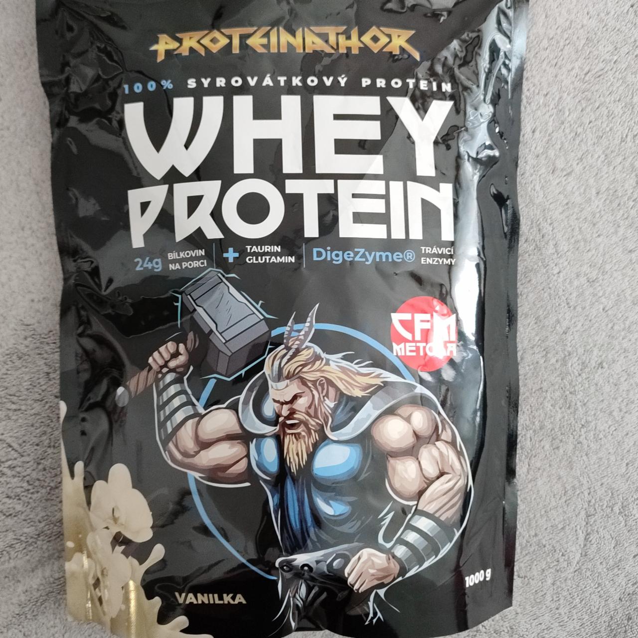 Fotografie - Whey protein čokoláda Proteinathor