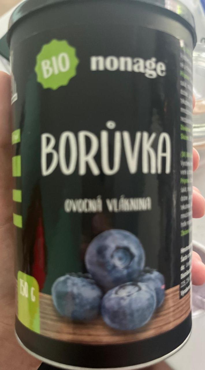 Fotografie - Bio ovocná vláknina borůvka Nonage