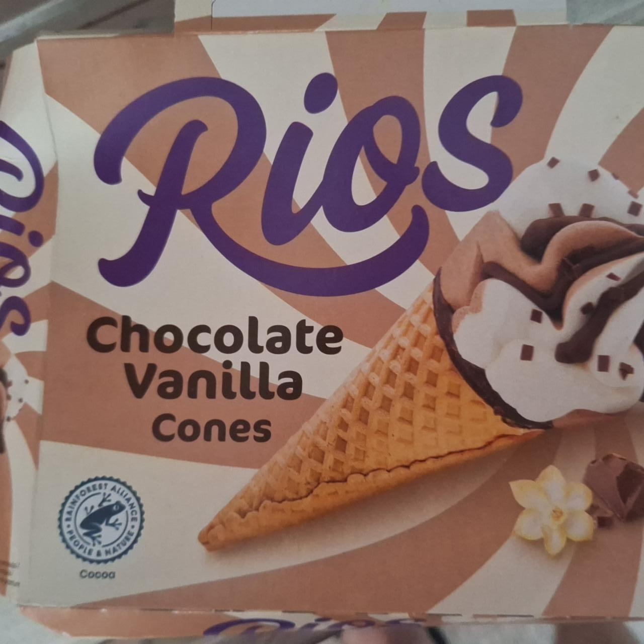 Fotografie - Chocolate vanilla cones Rios