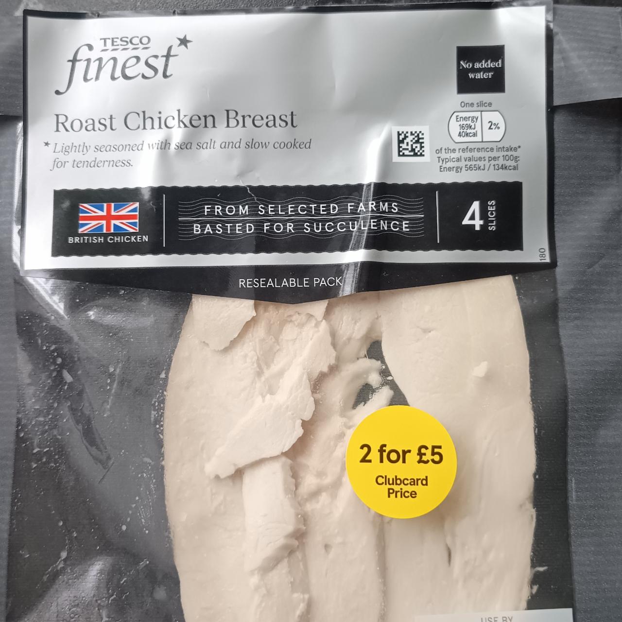 Fotografie - Roast chicken breast Tesco finest