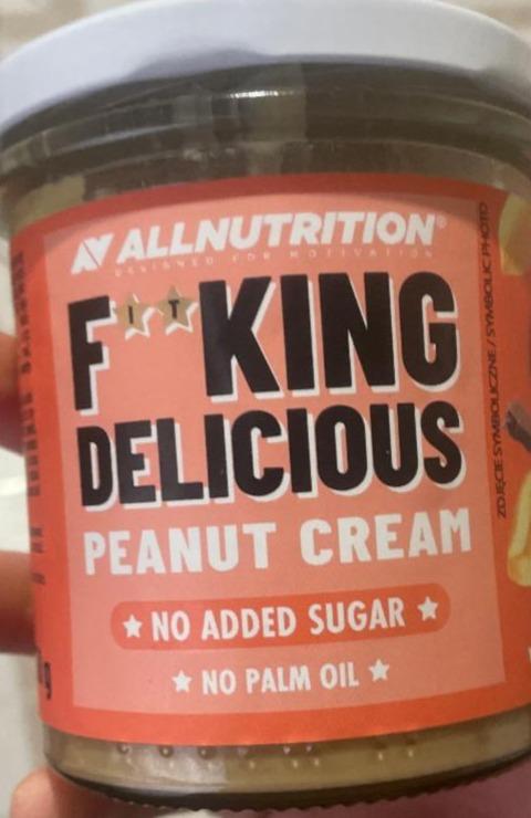 Fotografie - Fitking delicious peanut cream Allnutrition