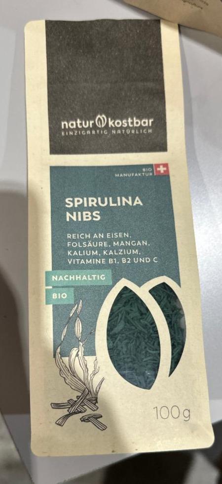 Fotografie - Spirulina nibs Natur kostbar