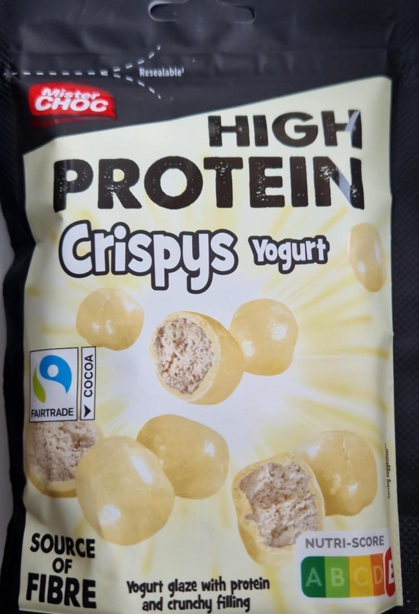 Fotografie - High protein crispys yogurt Mister Choc