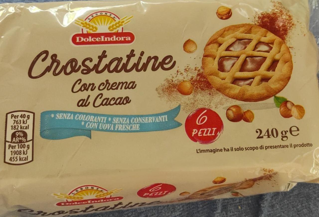 Fotografie - Crostatin con crema al cacao