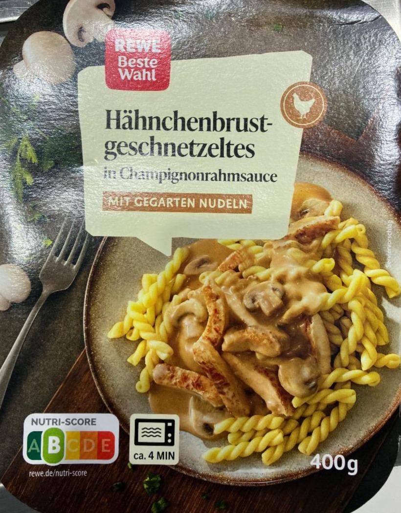 Fotografie - Hähnchenbrust geschnetzeltes Rewe beste wahl