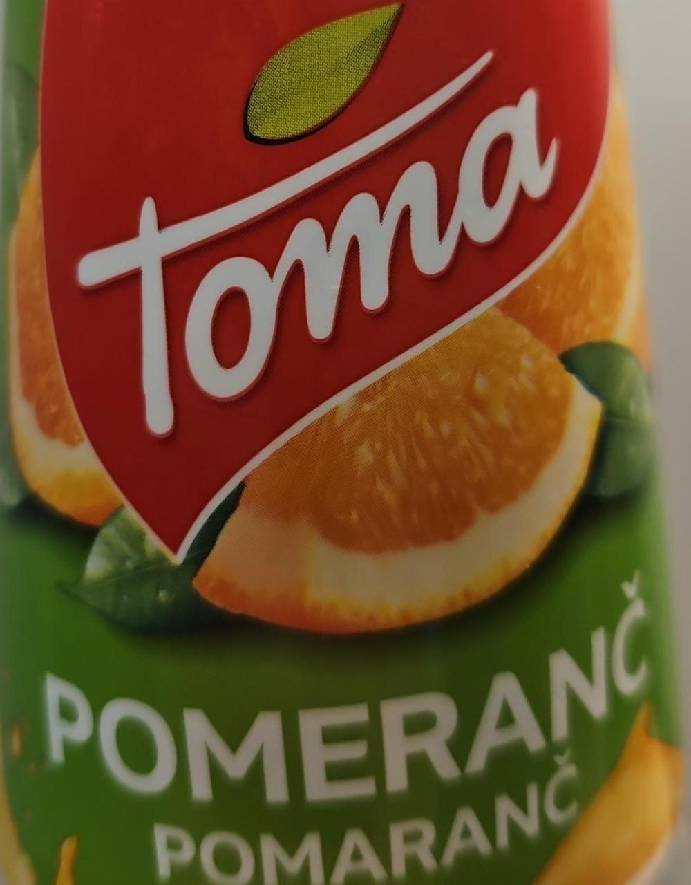 Fotografie - Pomaranč pomerančový nektar Toma