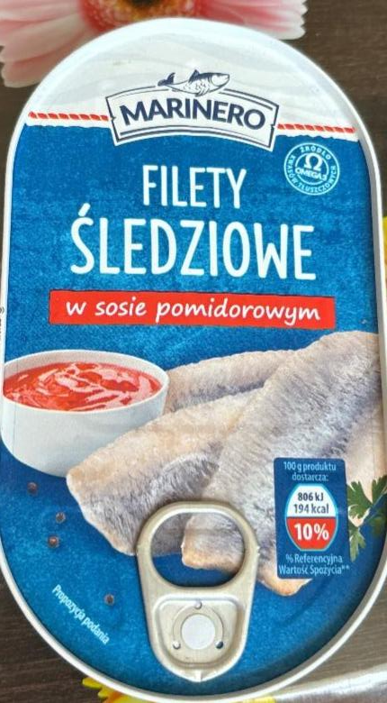 Fotografie - Filety śledziowe w sosie pomidorowym Marinero