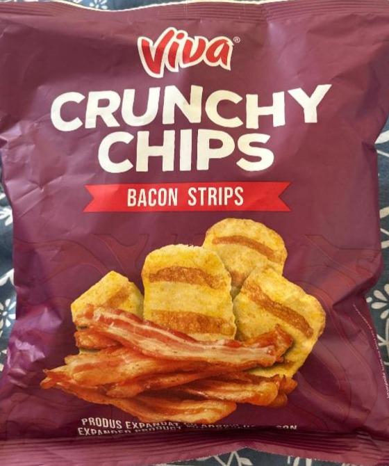 Fotografie - Crunchy chips bacon strips Viva