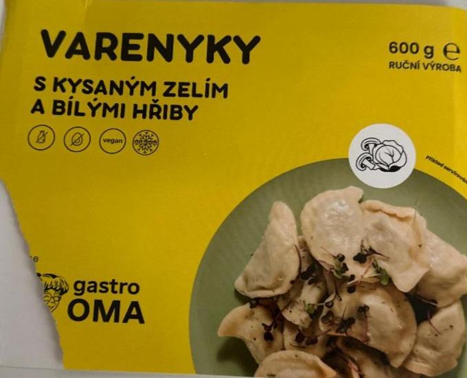 Fotografie - Varenyky s kysaným zelím a bílými hřiby Gastro Oma