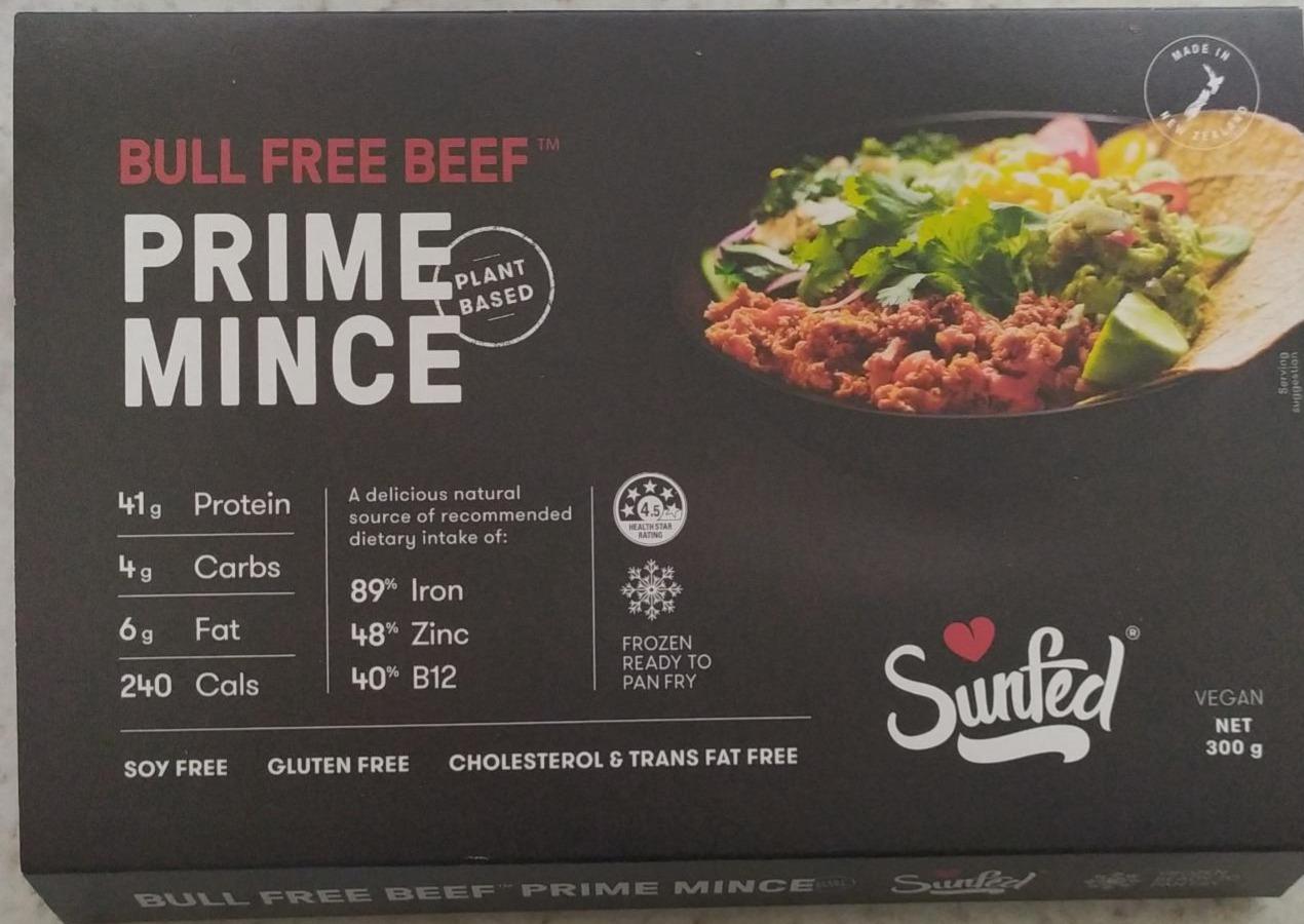 Fotografie - Bull free beef prime mince Sunfed