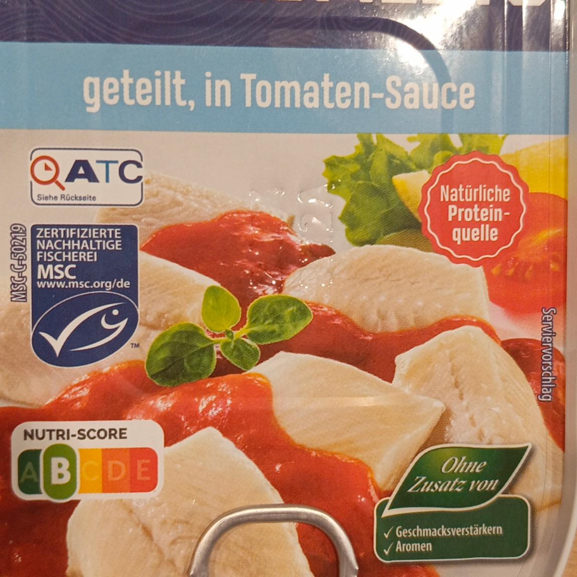 Fotografie - heringsfilets in Tomaten sauce