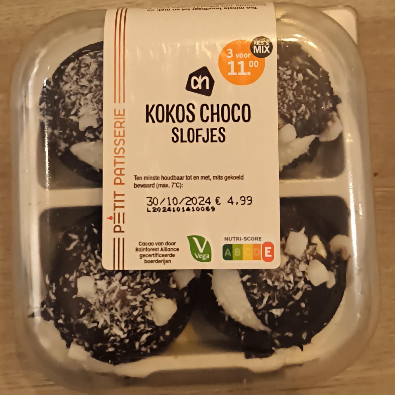 Fotografie - Kokos choco slofjes Albert Heijn