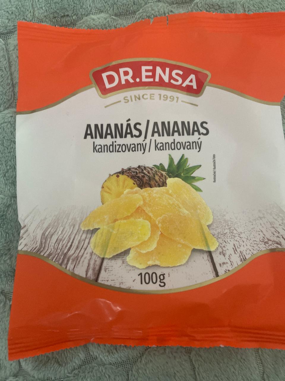 Fotografie - proslazený ananas plátky Dr. Ensa