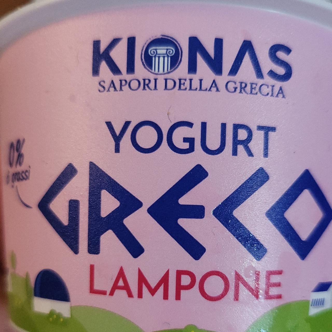 Fotografie - Yogurt greco lampone Kionas