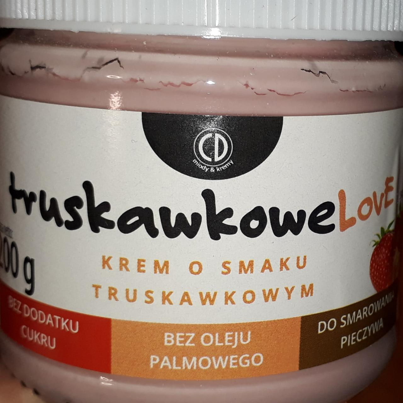 Fotografie - Truskawkowelove krem o smaku truskawkowym CD