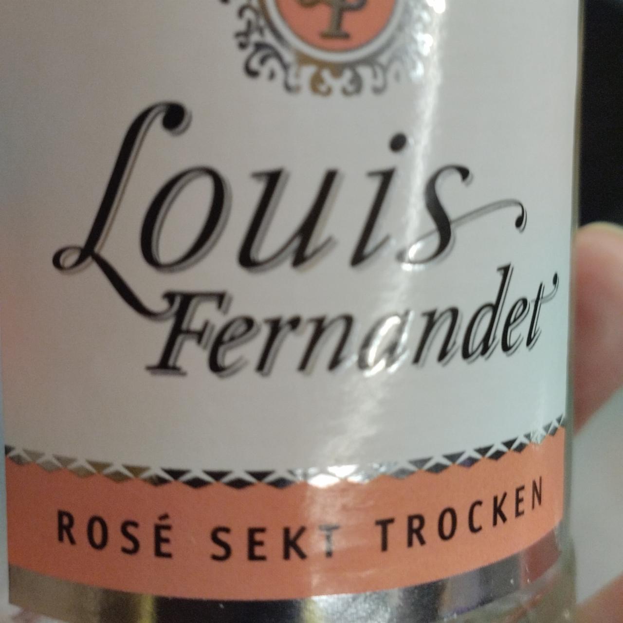 Fotografie - Rosé sekt trocken Louis Fernandet