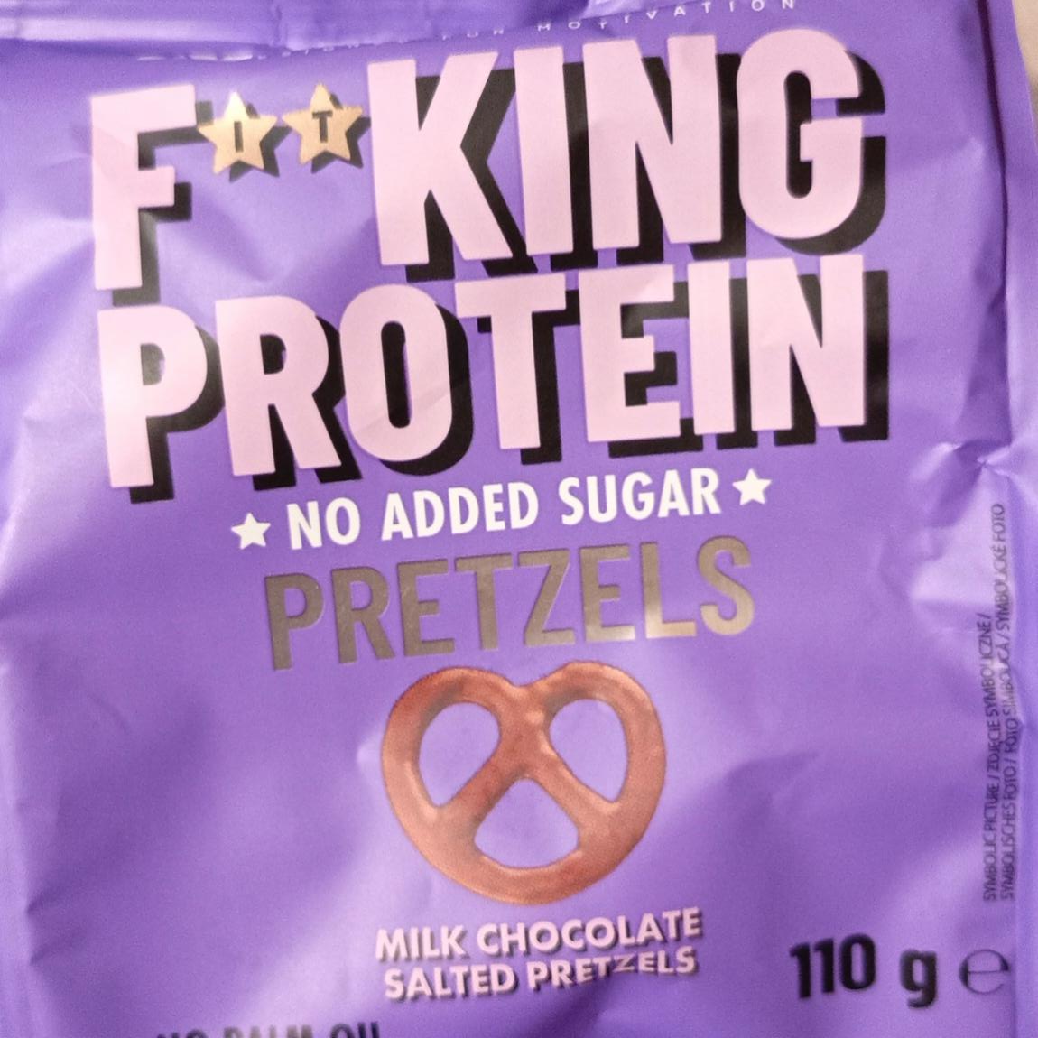 Fotografie - Fitking protein pretzels milk chocolate salted pretzels Allnutrition