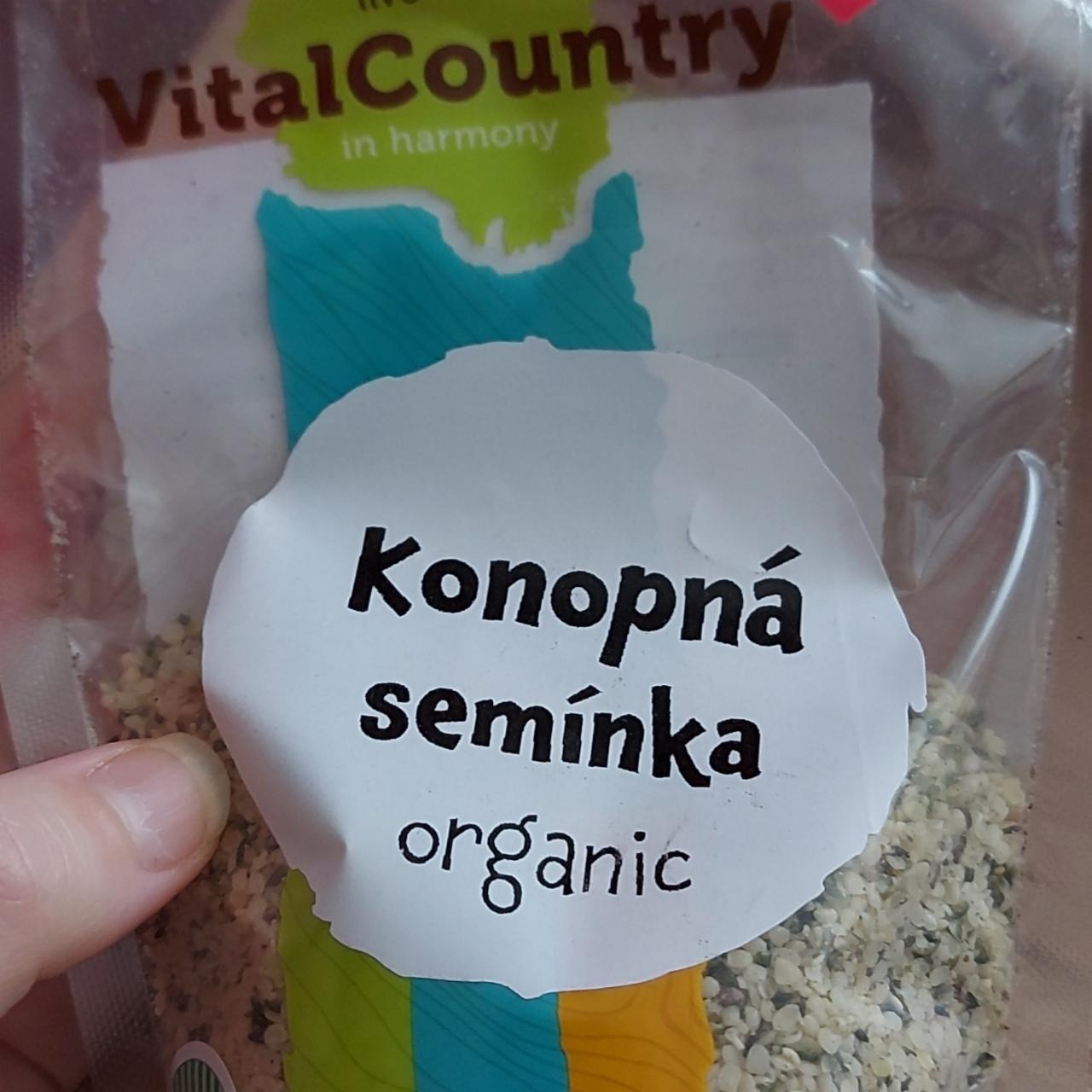 Fotografie - Konopná semínka organic VitalCountry